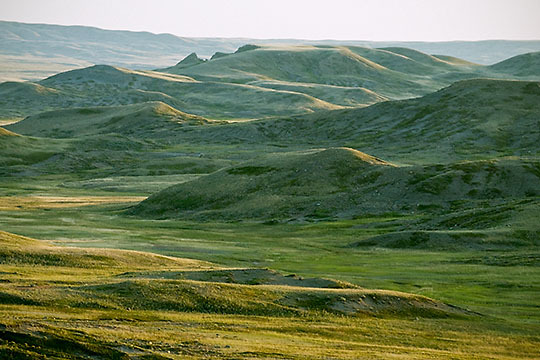 "Laouenan Coulee, Grasslands National Park", &copy;2009 Gary Robins