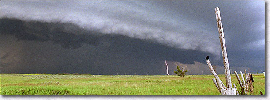 "Summer storm near Regina Beach" &copy;1994 by Gary Robins
