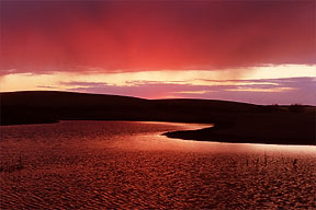 "Dusk, near Wakaw"