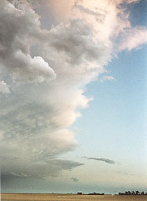 "Thundrehead near Grand Coulee"