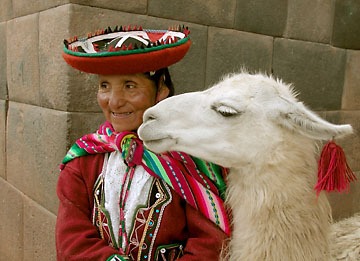 On the streets of Cuzco, Peru