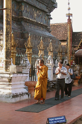 Evening at Wat Phra Kaew in Lampang