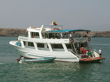 The yacht "Guantanamera"