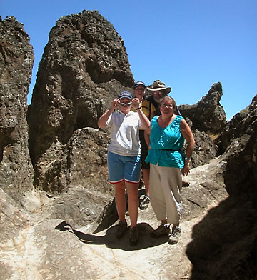 At Hanging Rock, somewhere in Victoria, Australia